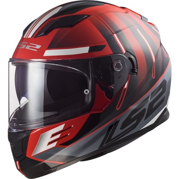 LS2 Ls2 Ff320 Stream Evo Shadow Red White